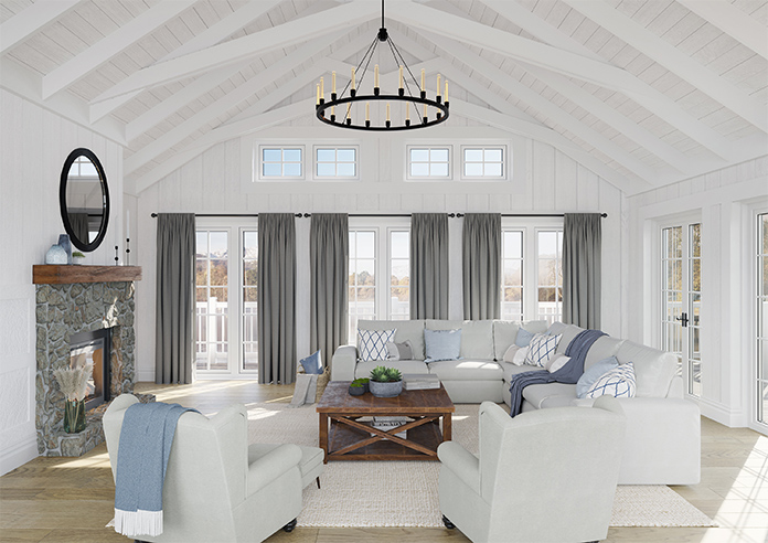 Stamford, Flint - Made to Measure Curtains - Image 5